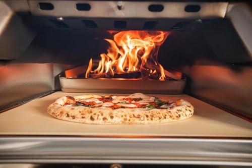 B095CJ5KSD-5-1756321672063 Ooni Karu 16 Multi-Fuel Outdoor Pizza Oven - Wood and Gas Fired Oven - Outdoor Cooking Pizza Oven - Fire and Stonebaked Pizza Oven for Authentic Homemade Pizzas - Dual Fuel Pizza Maker - Image 5