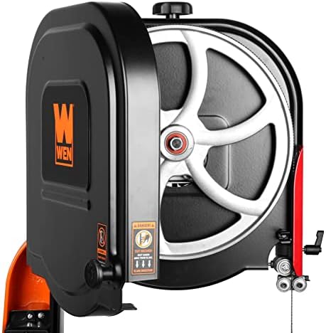 B0BH75PVMY-9-1756152534379 WEN Industrial Band Saw, 14-Inch, 1 HP Dual-Voltage 120V/240V, Two-Speed (BA1411) - Image 6