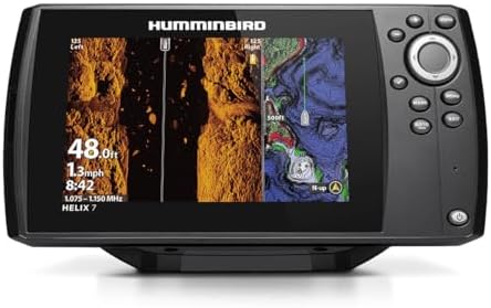 B0CG6P1TD5-0-1756334329656 Humminbird Helix 7 G4 GPS Fish Finder with Transducer, MEGA Side Imaging - Image 2