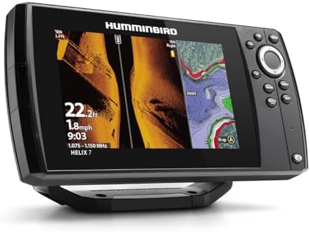 B0CG6P1TD5-2-1756334329656 Humminbird Helix 7 G4 GPS Fish Finder with Transducer, MEGA Side Imaging - Image 4