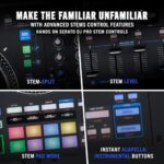 Rane PERFORMER 4-Channel Motorized DJ Controller, 7" Platters with Displays, Precision Feel Faders, Stem Split, Advanced FX, Serato DJ Pro Included - Image 6