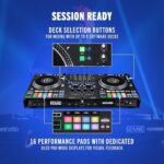 Rane PERFORMER 4-Channel Motorized DJ Controller, 7" Platters with Displays, Precision Feel Faders, Stem Split, Advanced FX, Serato DJ Pro Included - Image 9