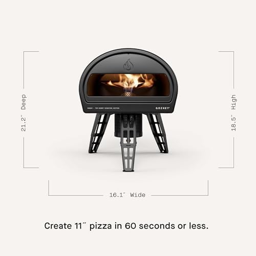 B0D6PQJ2PF-1-1756258938602 Gozney Roccbox Outdoor Pizza Oven, Black, Portable, Gas & Wood Fired, Restaurant-Grade - Image 2