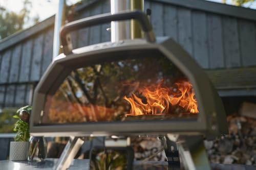 B0DLH28V1D-7-1756324327882 Ooni Karu 2 Pro Multi-Fuel Pizza Oven - Wood and Gas Outdoor Pizza Oven with Pizza Stone & Integrated Thermometer, Pizza Oven Outdoor, Dual Fuel 16 Inch Pizza Maker, Outdoor Cooking Grill - Image 8