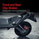 Segway SuperScooter GT3, 31 MPH w/ 45-Mile Long Range, 2400W Peak Motor, Dual Hydraulic Suspension, Self-Sealing Tires, Flash Charging Electric Scooter for Adults, UL 2272/2271 Certified, Gen3 - Image 2