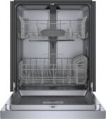 Bosch SHE41CM5N 300 Series 24" Dishwasher 48 db - Recessed Handle, Stainless Steel - Image 5