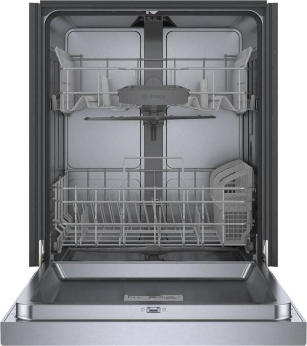 Bosch_SHE41CM5N_4 Bosch SHE41CM5N 300 Series 24" Dishwasher 48 db - Recessed Handle, Stainless Steel - Image 5
