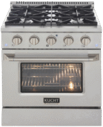Kucht 30 Gas Range in Titanium