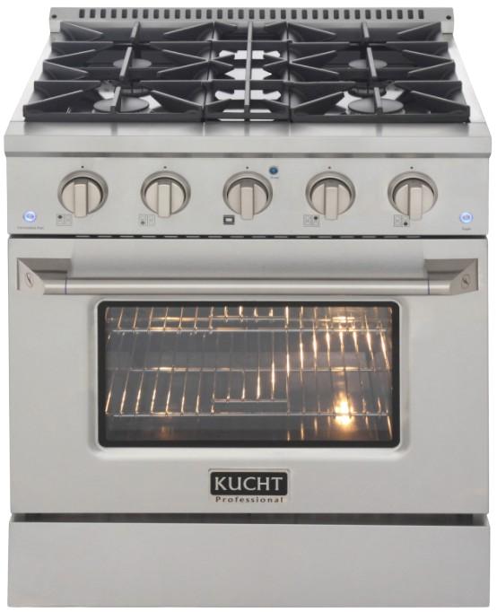 Capture16-removebg Kucht 30 Gas Range in Titanium - Image 1