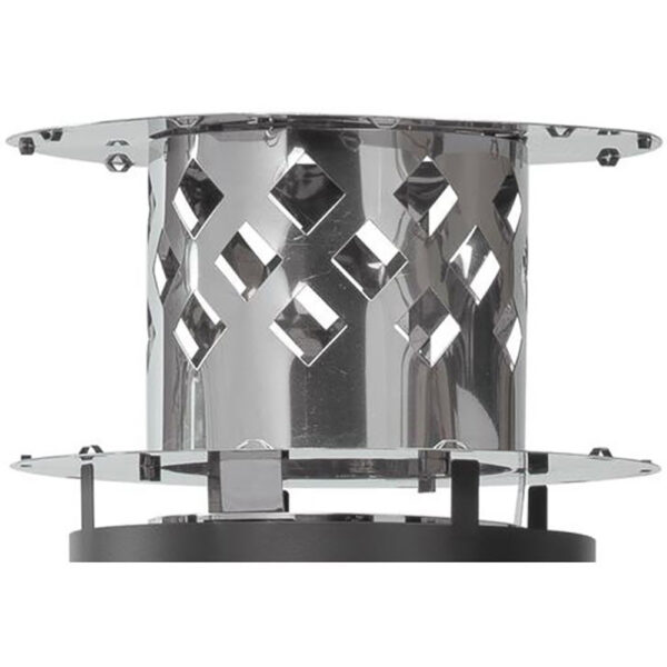 Chicago-Brick-Oven-CBO-500-Wood-Fired-Residential-Outdoor-DIY-Pizza-Oven-Kit-CBO-500-DIY-Kit-Flue-Cap Chicago Brick Oven® Residential Outdoor Pizza Oven Kit, CBO-500 DIY Kit - Image 4