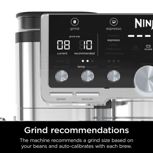 ES701_05 Ninja Luxe™ Café Pro 4 in 1 Espresso Drip Coffee & Cold Brew Maker With Hot Water Dispenser - Image 8