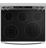 GE 30" Freestanding Electric Convection Range GRF600AVSS - Image 4