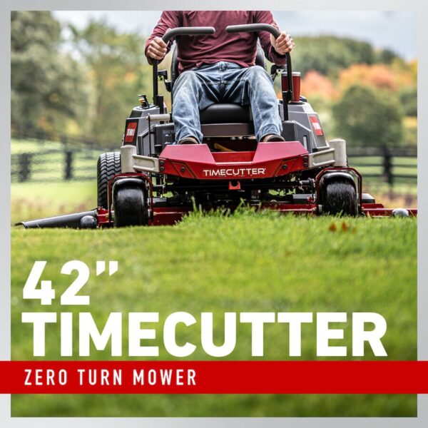 Large (2) Toro 42 in. TimeCutter Zero Turn Mower - Image 5