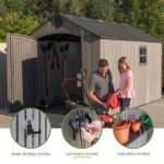 Lifetime 8 Ft. X 12.5 Ft. Outdoor Storage Shed - 60305 - Image 10