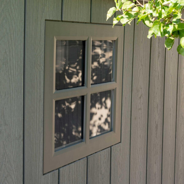 Lifetime_-_60305_8_Ft._X_12.5_Ft._Outdoor_Storage_Shed_window_details_939x939 Lifetime 8 Ft. X 12.5 Ft. Outdoor Storage Shed - 60305 - Image 2