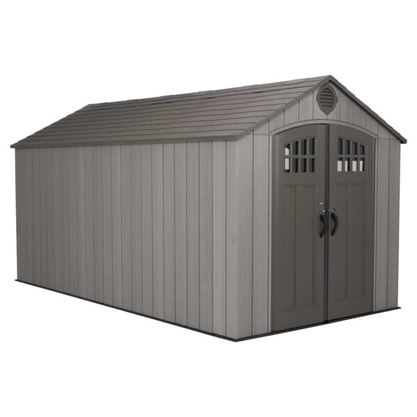 Lifetime_15_Ft_X_8_Ft_Outdoor_Storage_Shed_-_60318_other_corner_view_with_door_2000x2000 Lifetime 15 Ft X 8 Ft Outdoor Storage Shed - 60318 - Image 8
