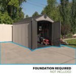 Lifetime 8 Ft. X 12.5 Ft. Outdoor Storage Shed - 60305 - Image 9