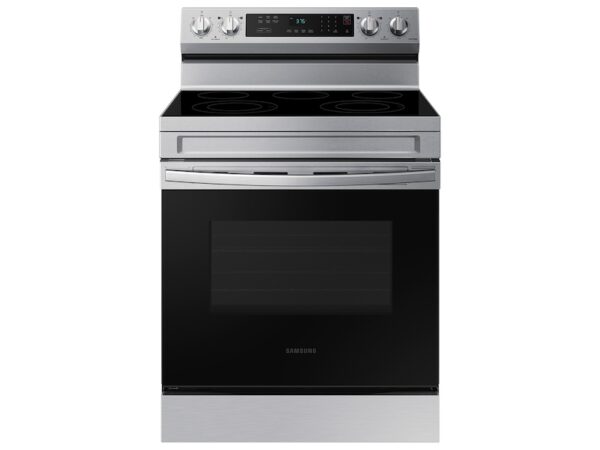 NE63A6311SS_01_Silver_SCOM Samsung 6.3 Cu. Ft. Smart Freestanding Electric Range NE63A6311SS - Image 1