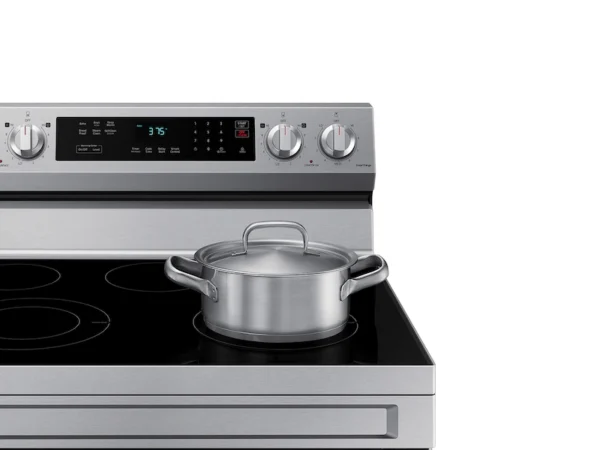 NE63A6311SS_04_Silver_SCOM Samsung 6.3 Cu. Ft. Smart Freestanding Electric Range NE63A6311SS - Image 3