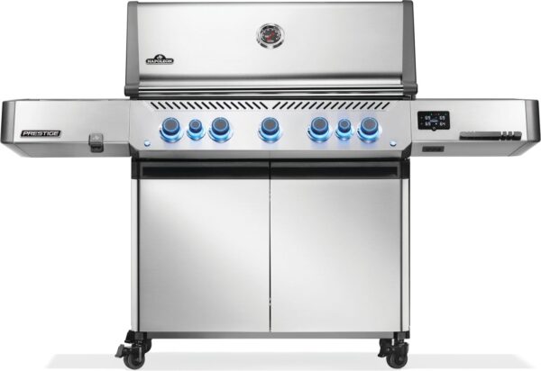 P665VXRSIBNSS-Web-Gallery-01-Original_JPG-Prestige-P665VXRSIBPSS_Connected_Prod_Str_F Napoleon Prestige 665 Connected, Gas Grill with Infrared Side and Rear Burner - Image 1