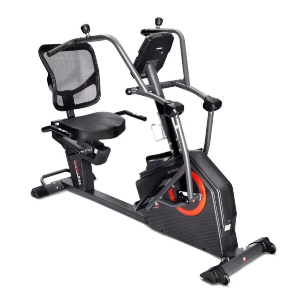 YSSazssL Sunny Health & Fitness Smart Recumbent Cross Trainer Elliptical Exercise Bike – SF-RB4886 SMART - Image 1