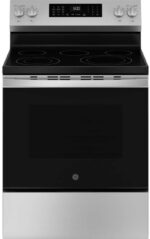 GE 30" Freestanding Electric Convection Range GRF600AVSS