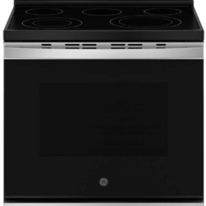 GE 30" Freestanding Electric Convection Range GRF600AVSS