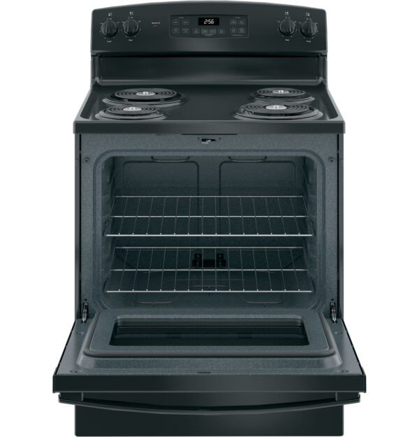bdd4b0323537033fc3aee0e1469143e6cab7a2e2__85203 GE 30" Freestanding Electric Range JB256DMBB - Image 5