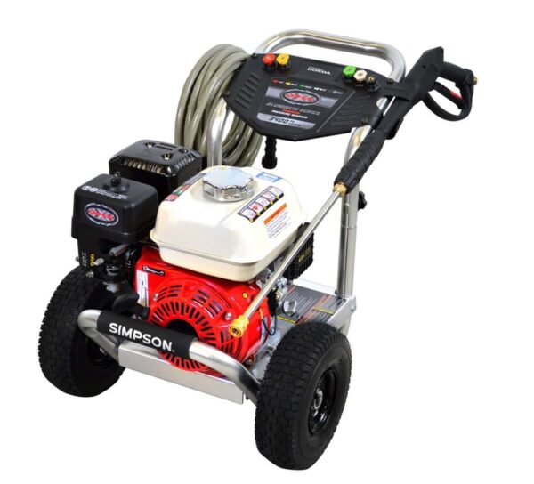 c04c62a5-695c-476d-8129-b893f8ef57e6 Simpson ALH3425 Aluminum 3600 PSI 2.5 GPM Honda GX200 Gas Pressure Washer 60689 - Image 1