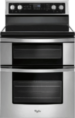 Whirlpool 6.7 Cu. Ft. Electric Double Oven Range with True Convection