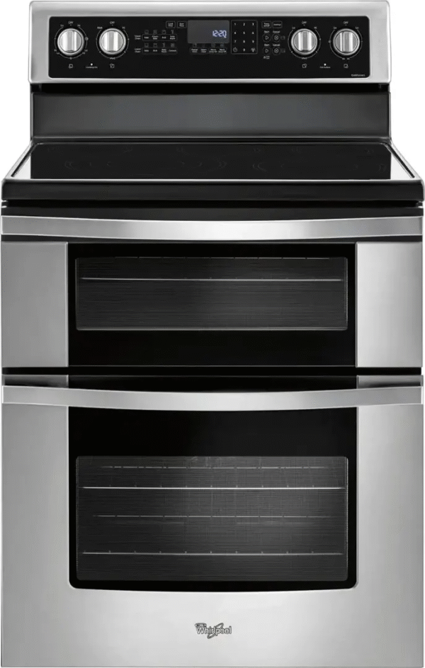 download (11) Whirlpool 6.7 Cu. Ft. Electric Double Oven Range with True Convection - Image 1