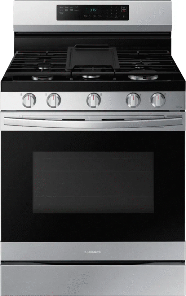 download (16) Samsung 6.0 Cu. Ft. Smart Freestanding Gas Range NX60A6511SS - Image 1