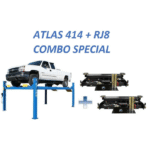 Atlas 414 14,000 LB 4-Post Lift with RJ8 Jacks