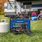 Westinghouse 4650 Peak Watt Dual Fuel Portable Generator, Remote Electric Start, RV Ready Outlet - Image 6