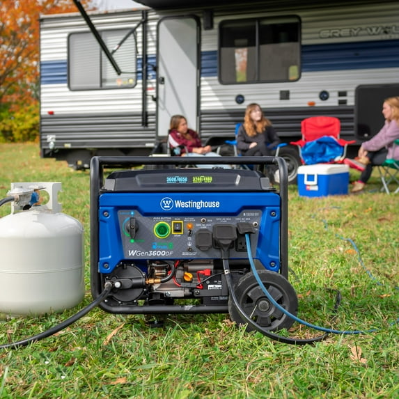 ef6ec4c2-aecb-4dd6-8576-dddb147cc00e.fa5319de90007bf4f8885bc44e574700 Westinghouse 4650 Peak Watt Dual Fuel Portable Generator, Remote Electric Start, RV Ready Outlet - Image 6