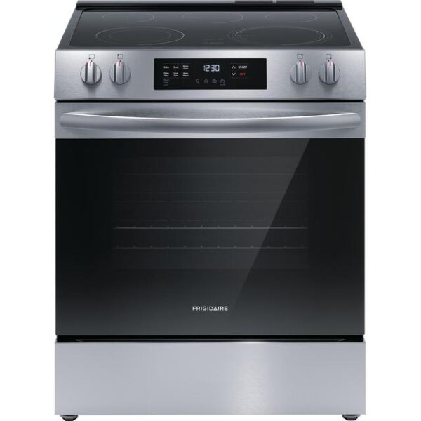 frjuqyqgtnop Frigidaire 30" Front Control Electric Range FCFE3062AS - Image 1