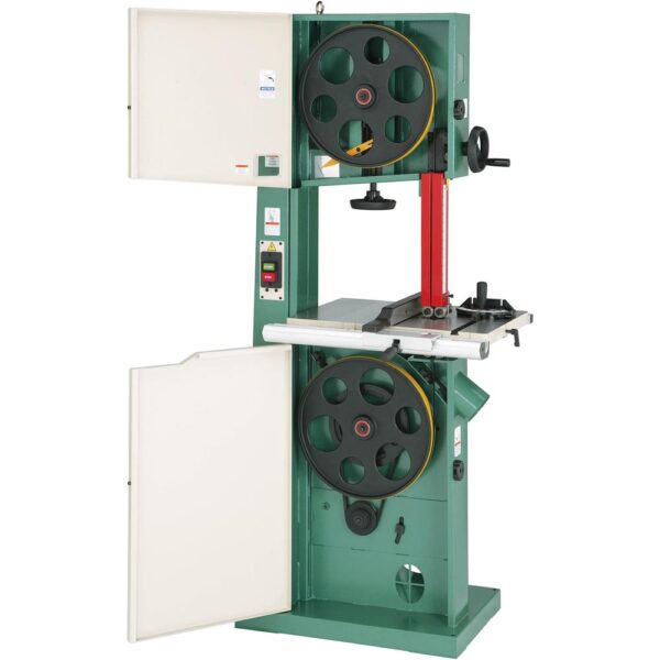 g0513x2_det5-981f05a59734b09fd331e194b330998b Grizzly G0513X2 - 17" 2 HP Bandsaw w/ Cast-Iron Trunnion - Image 4