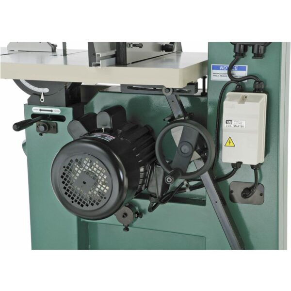 g0531b_det4-32a8bcba407284460139ba948606a597 Grizzly G0531B - 21" 5 HP Industrial Bandsaw w/ Brake - Image 3