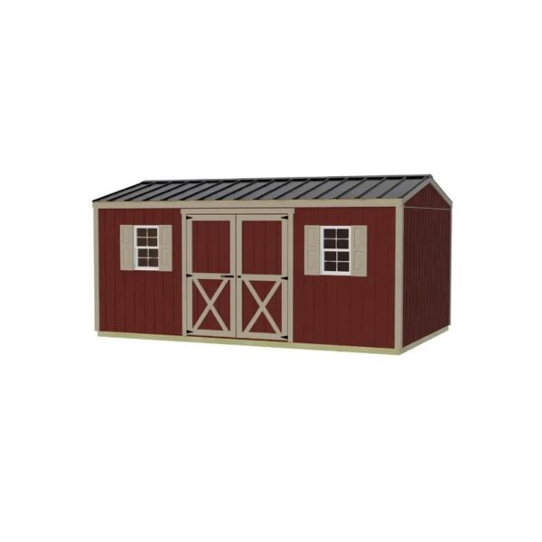 handmade-haven-10x12-gable-eave-door-hhavde12 (1) Best Barns Handmade Haven 10x12 Wood Shed Kit - Gable Roof, Eave Door (HHAVDE12) - Image 3