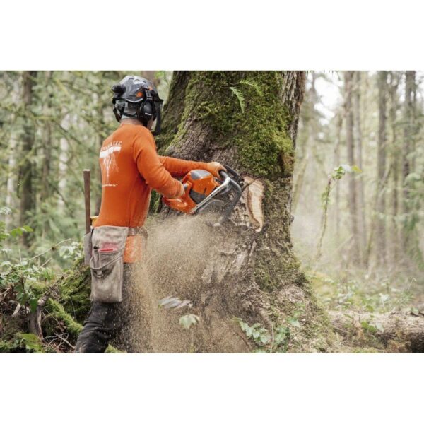 husqvarna-93-cc-gas-powered-rear-handle-chainsaw-with-36-inch-bar-970-49-34-96-detail-view-6 Husqvarna 93 cc Gas Powered Rear-Handle Chainsaw with 36 Inch Bar - Image 2