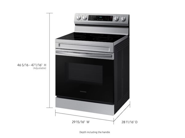 image-2021-NE63A6311SSAA Samsung 6.3 Cu. Ft. Smart Freestanding Electric Range NE63A6311SS - Image 6