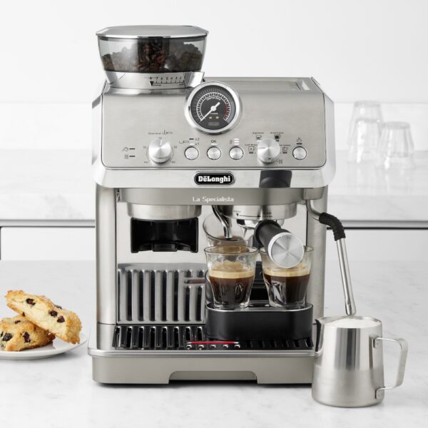 Breville Barista Express Espresso Machine BES870XL, Brushed Stainless Steel - Image 1