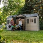 Lifetime Legacy 15x8 Plastic Storage Shed Kit w/ Floor - Image 4