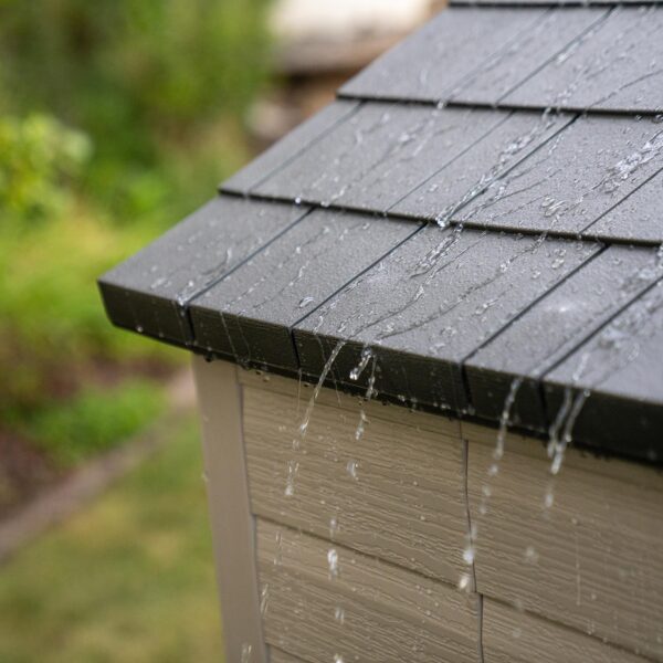 rainwater-drainage-lifetime-legacy-15x8-shed-roof_2000x2000 Lifetime Legacy 15 ft x 8 ft Outdoor Storage Shed - 60465 - Image 12