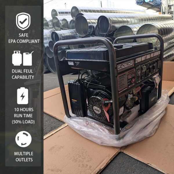 s-l1600 (1) Gentron Power Equipment 12000 / 9000 -Watt GG12000GLCS - Image 6