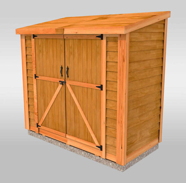 spacesaver-double-door-wood-shed-8x4-backyard._700x692 Outdoor Living Today SpaceSaver 8×4 with Double Door - Image 7