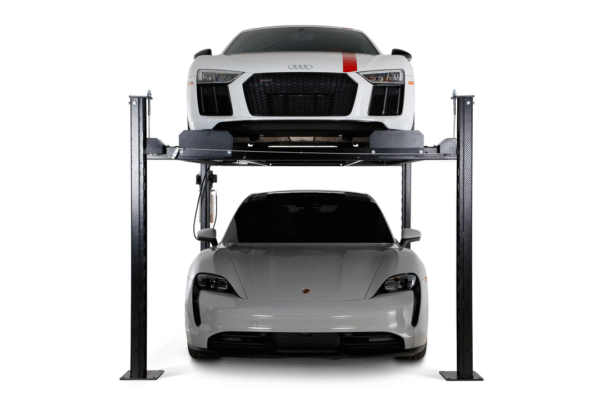 std_with_r8_and_porsche_straight_1080x Halo Lifts 4 Post Car Lift - 9,000 LBS Capacity - Image 9