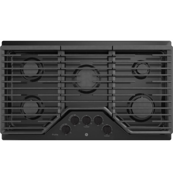 yptlx4pxys54blfmw2es__80164 GE Profile Series 36" Built-In Gas Cooktop PGP7036DLBB - Image 1